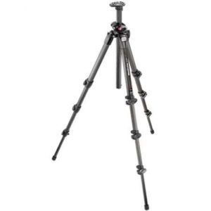 Manfrotto 290 Light Aluminum 3-Section Tripod Kit with Foldable 3-Way Head MK290LTA3-3WUS 