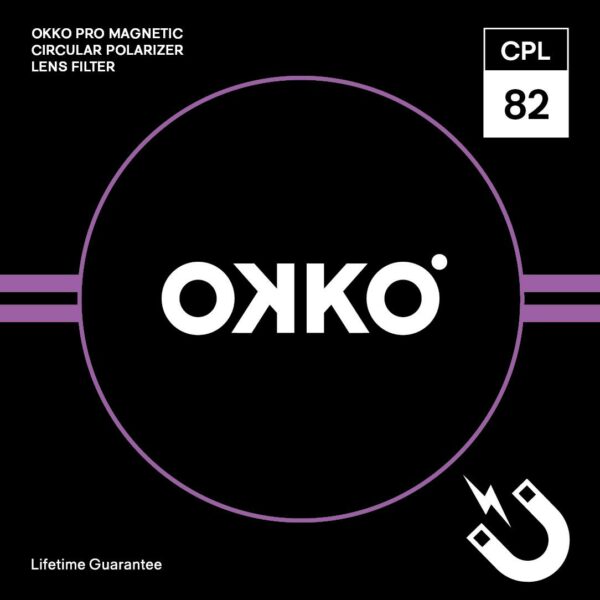 Okko 82mm Magnetic Pro CPL Filter